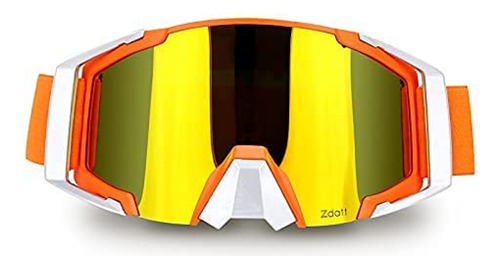 Zdatt Motocross Goggles Atv Motocicleta Moto Gafas Antipolvo