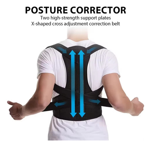 Corrector De Postura De Espalda Para Escoliosis, Soporte Par