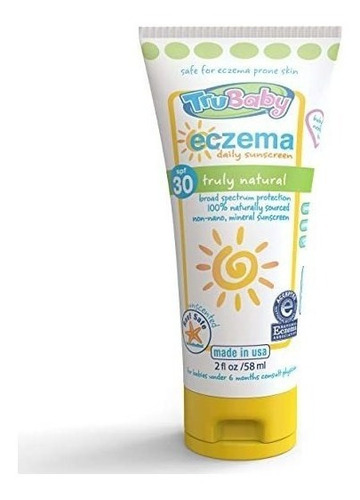 Eczema Seguro Para El Bebé Spf 30 De Protección Sola