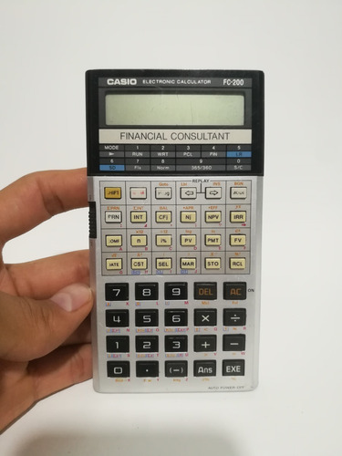 Calculadora Financiera Casio Fc 200 