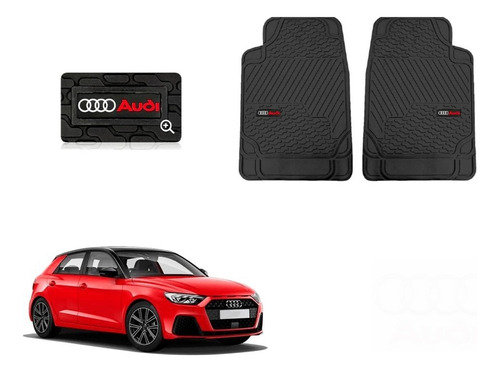 Tapetes 2pz Delanteros Logo Audi A1 2018 A 2019 2020 2021