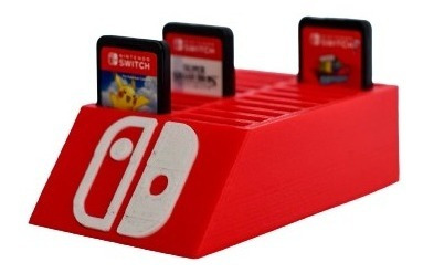 Portajuegos/almacenamiento Tarjetas Y Juegos Nintendo Switch