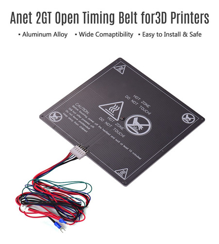Anet Impresora 3d Cama Caliente Placa Base Calefacción Plat