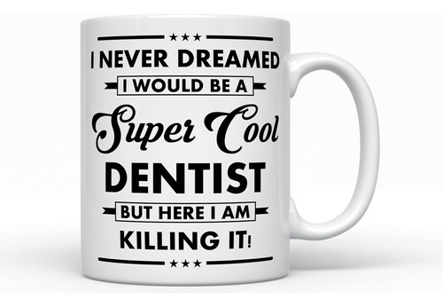 Taza De Café De Dentista, Regalos Divertidos Para El Mejor C