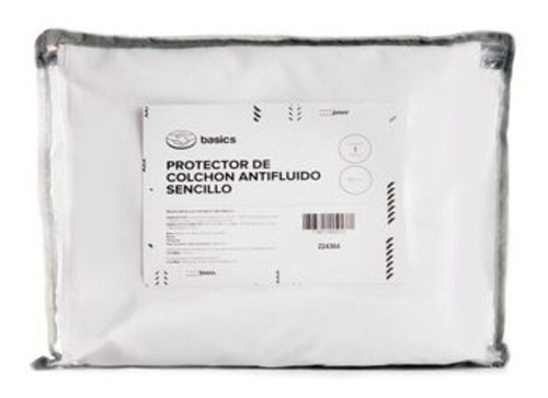 Protector Colchón Antifluido Sencillo Mercado Libre Basics