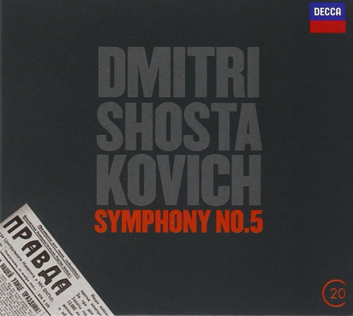 Cd:shostakovich: Symphony No. 5 (20c)