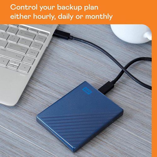Wd 5tb My Passport Ultra, Azul, Disco Duro Externo Portát...