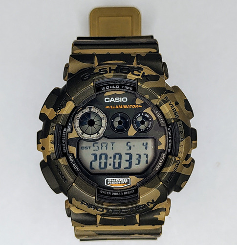 Casio G Shock Gd-120 Cm En Excelente Estado. Muy Poco Uso.