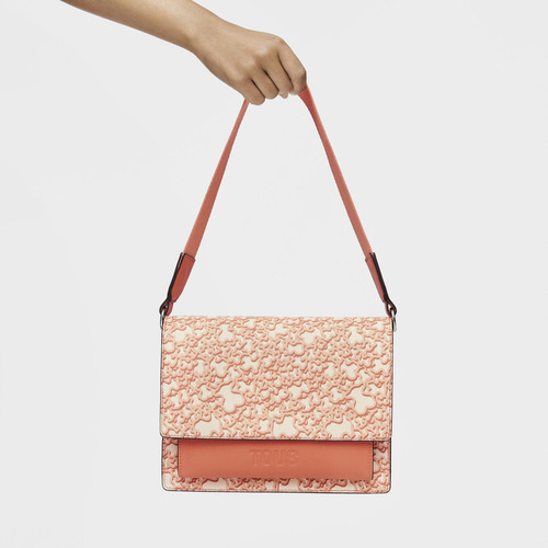 Bandolera Mediana Audree Naranja Kaos Mini Evolution Color Naranjo