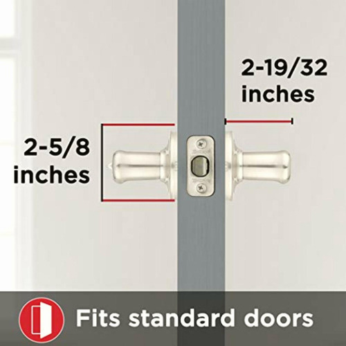 Kwikset Tustin Palanca De Baño, Nulo, Níquel Satinado