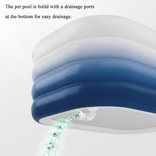 M Tina Inflable Con Bomba,para Baño Caliente Y Baño De