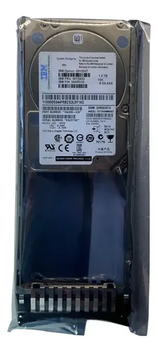 Hd Ibm Storage 1.2tb 10k 2,5 Sas 6gbps 00y2432 00y2507 00ar010