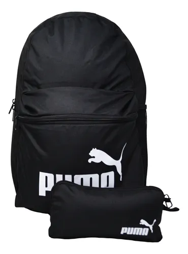 Puma backpack black and white clearance