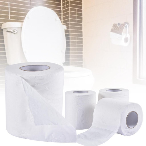 10 Rollos De Papel De Papel Blanco, 170 Hojas, Para Cocina