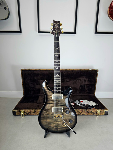 Prs Modern Eagle Quatro Me4 Charcoal Burst Killer 2012 Usa Destro Cinza-escuro Ébano (Usado)