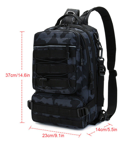 Mochila: Mochila Pesca, Almacenamiento, Resistente Al Agu