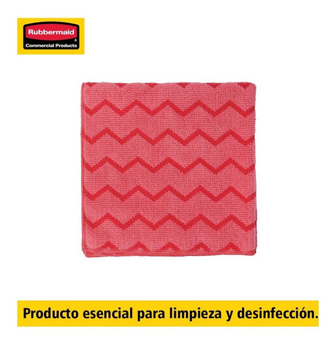 Paño De Microfibra Para Limpieza 40x40 Cm Rubbermaid 