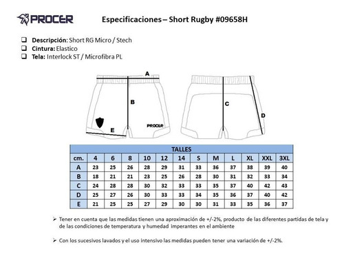Short De Rugby Club Ciudad