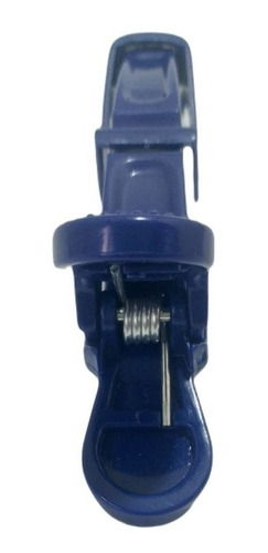 Imagem 3 de 5 de 6 Unidades Presilha Prendedor De Cabelo Clips Tipo Bico De Pato Jacare Crocodilo Para Profissional Cabeleireira