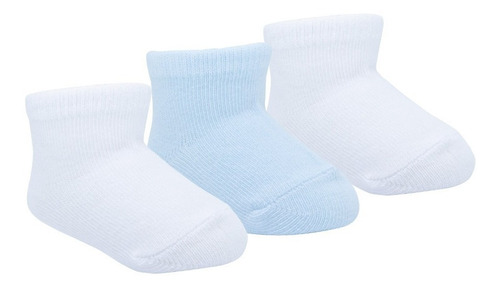 Imagem 3 de 3 de Kit Meia Lisa C/ 3 Pares - Pimpolho