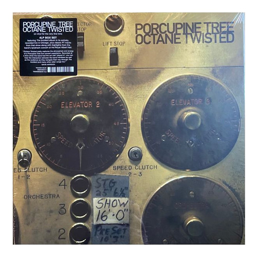 Porcupine Tree Octane Twisted 4lp Box Set Vinilo