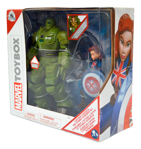 Figuras Captain Carter And The Hydra Stomper Marvel Toybox