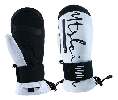 1 Par De Guantes De Esquí Resistentes Al Viento Y A La M