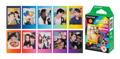 30 Fotos Fuji Instax Mini Arcoiris