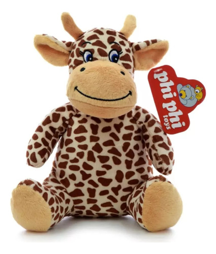 Jirafa De Peluche De 21cm  Phi Phi Toys