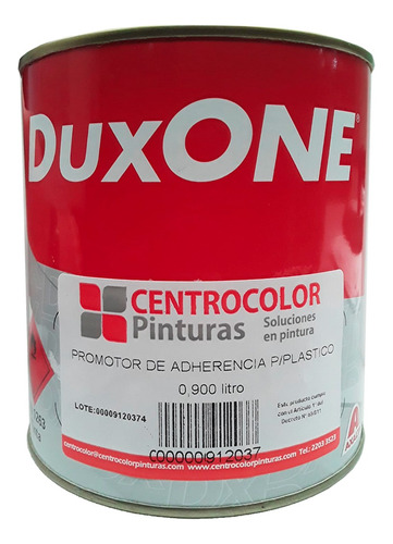 Promotor De Adherencia P/ Plásticos Centrocolor Duxone 0,9 L