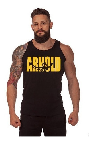 Camiseta Regata Arnold Fitness - A Melhor