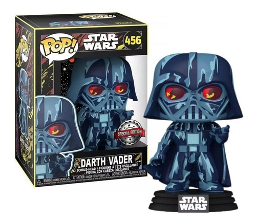 Boneco Funko Pop Darth Vader 456 - Star Wars Edição Especial