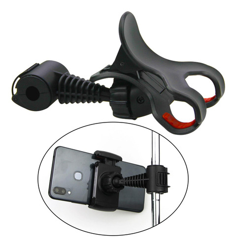 Soporte Coche Golf, Ajustable Porta Teléfono Acortar