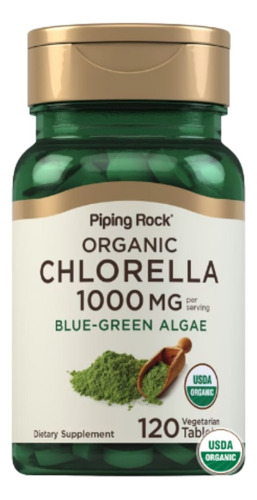 Clorela - Membrana Celular Rota 1000 Mg 120cap Vegetariana