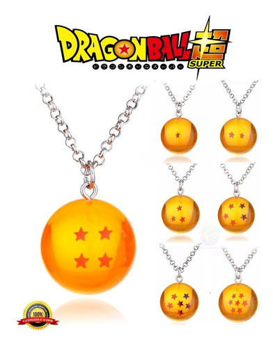 Collar Esfera Dragon Ball Goku Super Goku Para Tu Chamarra