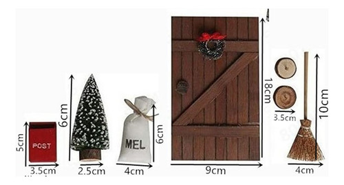 Árbol De Navidad De Fieltro Para Bricolaje Con Adornos Para
