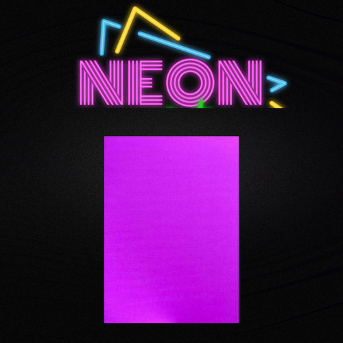 Papel Neon Roxo 180g Decoração Festa Artesanato Impressão