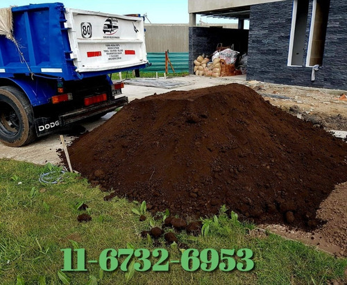 Tierra Negra Fervic 1000l 1200kg Para Jardín