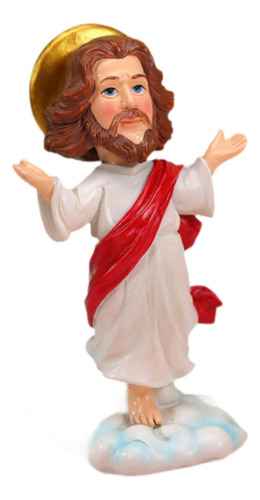 Estatuilla De Jesucristo, Adorno Artesanal, Figura Cristiana