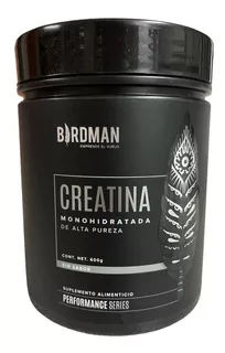 Suplemento En Polvo Birdman Performance Creatina Monohidratada En Lata De 600g