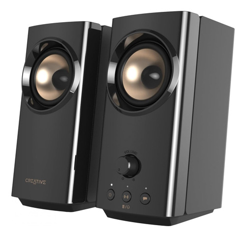 Parlante Creative T60 2.0 30watts Bluetooth Usb-c Black