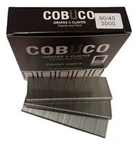 Comprar Grampas Grapas 90\u002F40   5.7 X 40 Mm X  3000 Unidades Lusqtoff