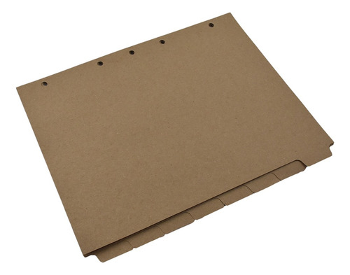 Juego De Separadores D Carpeta Wilson Jones Ecológicos Kraft