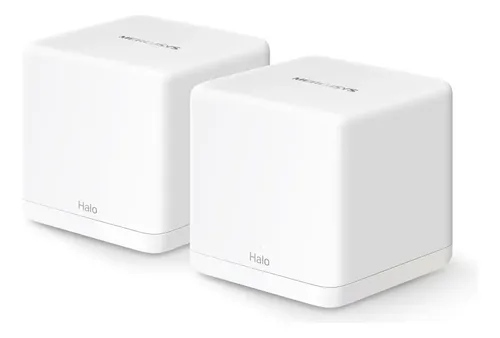 Sistema Wi Fi 6 Mesh Mercusys Halo H60x com 2 Unidades AX1500