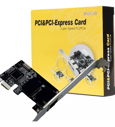 Tarjeta De Red Pci Gigabit Alámbrico 1000/100/10mbps