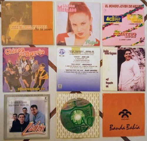 Cd's Promo Jose Jose Angeles Azules Imanol Luis Fonsi Otros (Usado)
