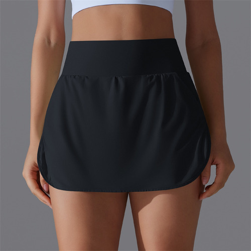 B 3003 Para Mujer, Cintura Elástica, Estilo Casual, Liso, De