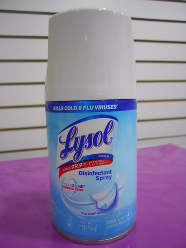 Desinfectante Lysol Aerosol Botella 7oz