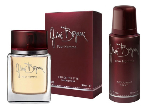 Perfume Hombre Gino Bogani Pour Homme Edt 90ml + Desodorante
