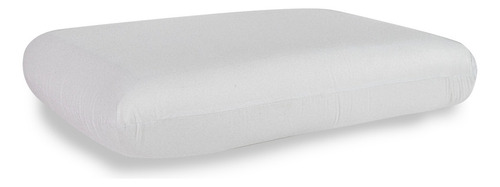 Travesseiro De Espuma Viscoelástico Hiper Soft Antialérgico Cor Branco